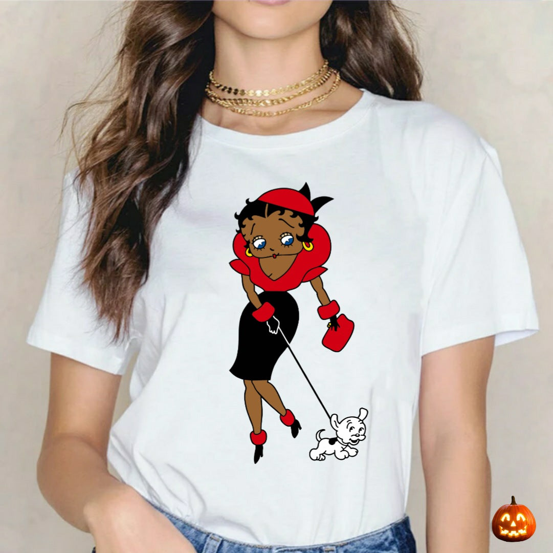 Betty Boop T-shirt Images DTF/Sublimation Bundle