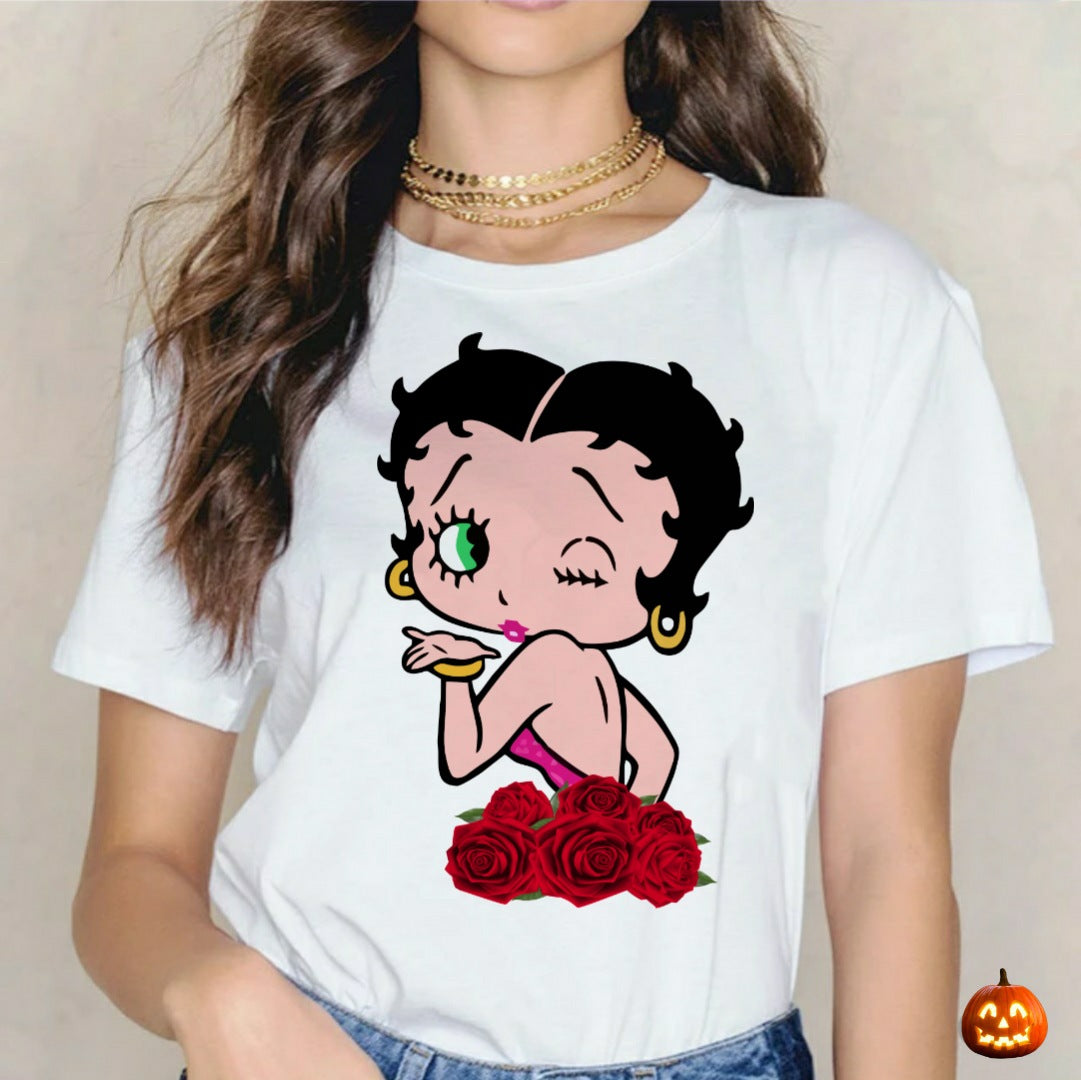 Betty Boop T-shirt Images DTF/Sublimation Bundle