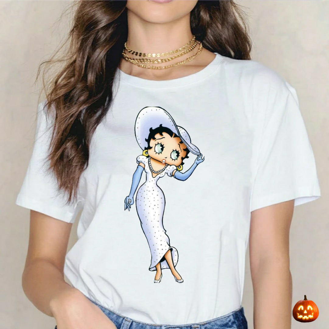 Betty Boop T-shirt Images DTF/Sublimation Bundle