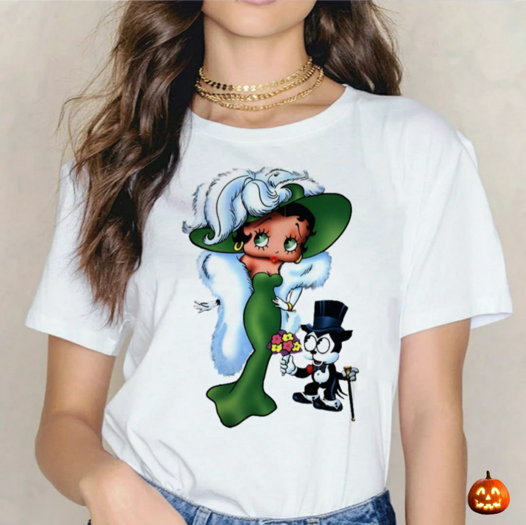 Betty Boop T-shirt Images DTF/Sublimation Bundle