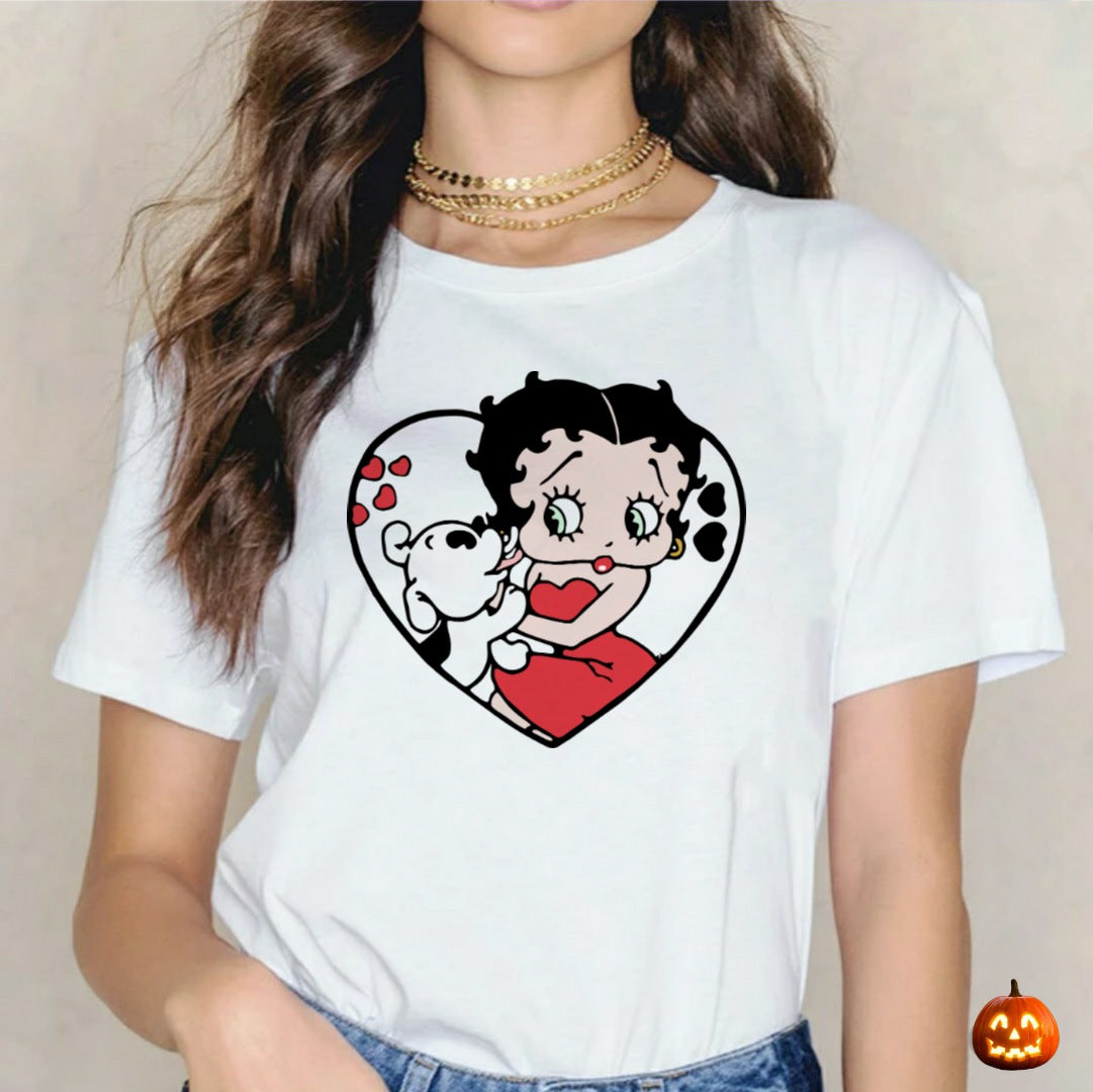 Betty Boop T-shirt Images DTF/Sublimation Bundle