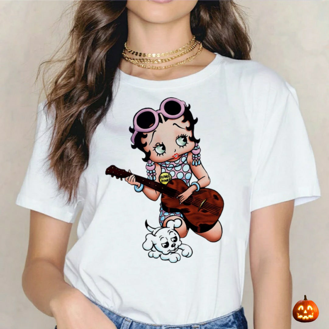 Betty Boop T-shirt Images DTF/Sublimation Bundle