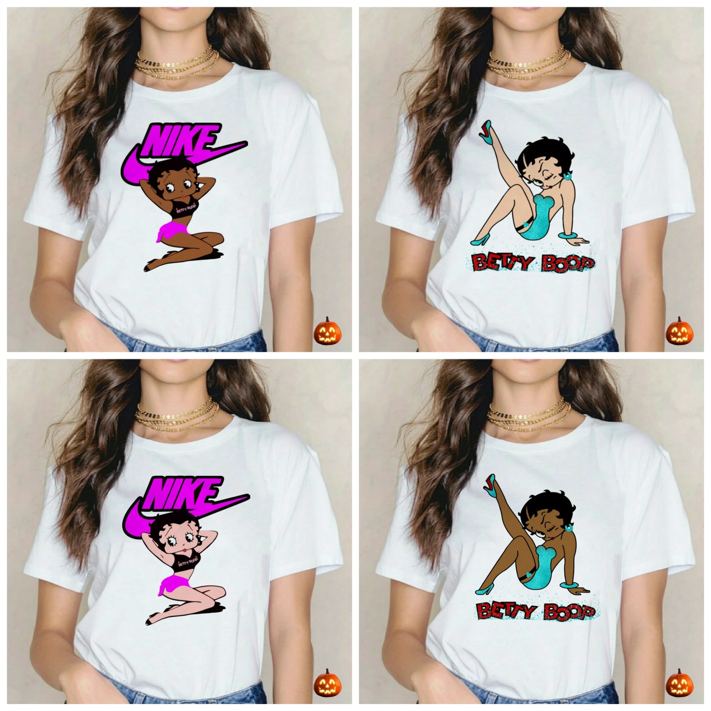 Betty Boop T-shirt Images DTF/Sublimation Bundle