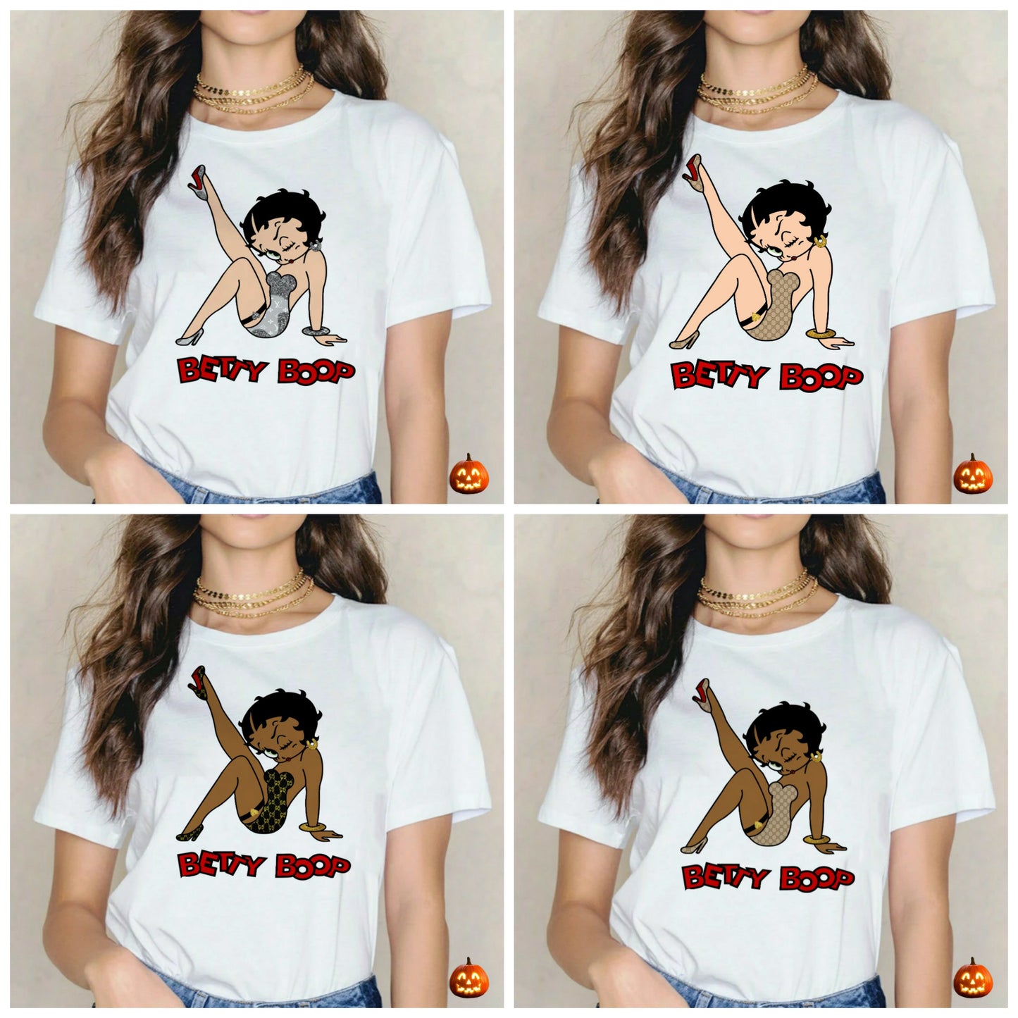 Betty Boop T-shirt Images DTF/Sublimation Bundle