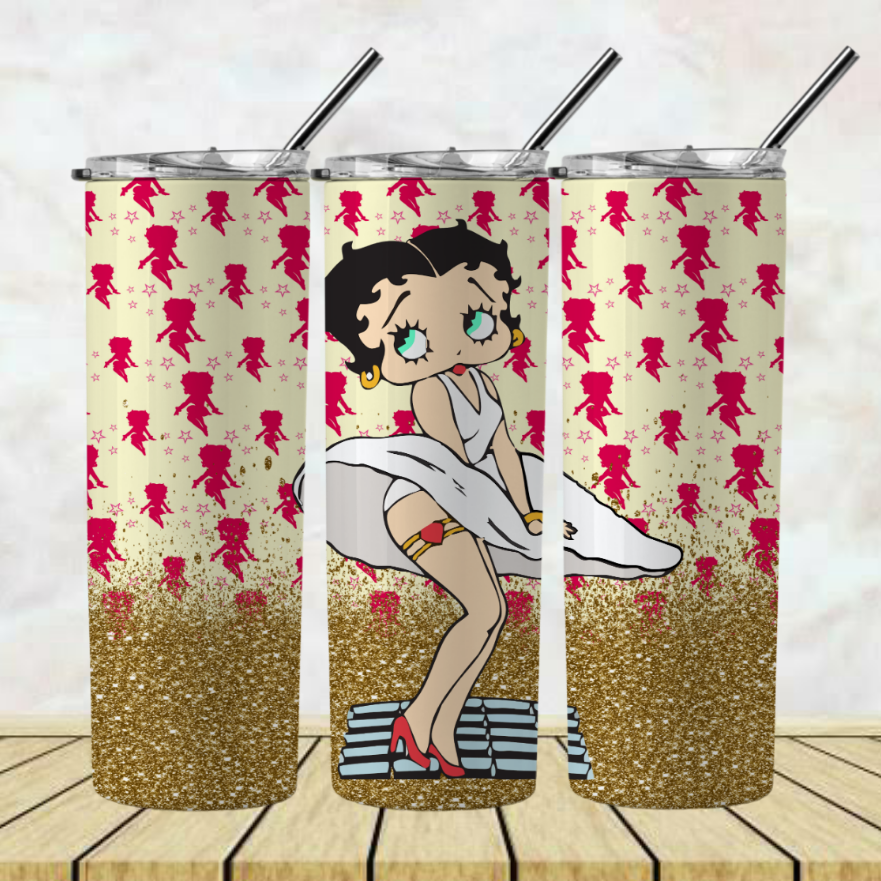 Betty Boop 20oz Sublimation Images Bundle