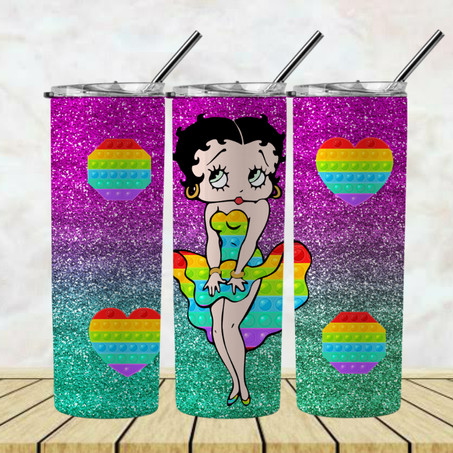 Betty Boop 20oz Sublimation Images Bundle