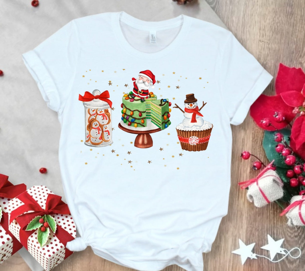 Christmas Coffee Sublimation T-Shirt/DTF Images Bundle