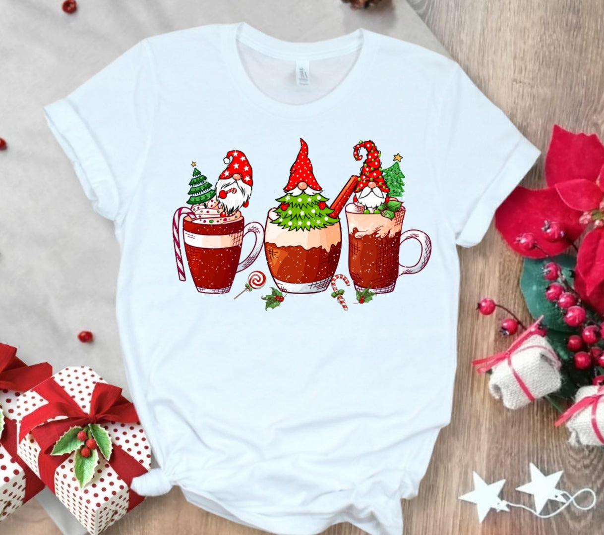 Christmas Coffee Sublimation T-Shirt/DTF Images Bundle