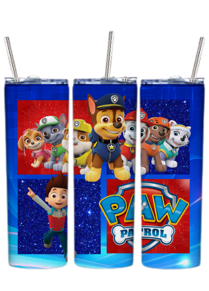 Kids Cartoon Sublimation 12oz/15oz Tumbler/Sippy Cup Images Bundle