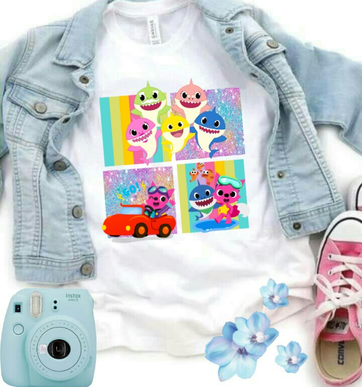 Kids Cartoon Sublimation/DTF T-Shirt Images Bundle