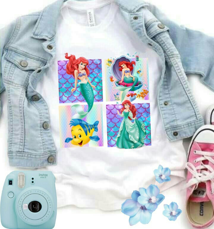 Kids Cartoon Sublimation/DTF T-Shirt Images Bundle