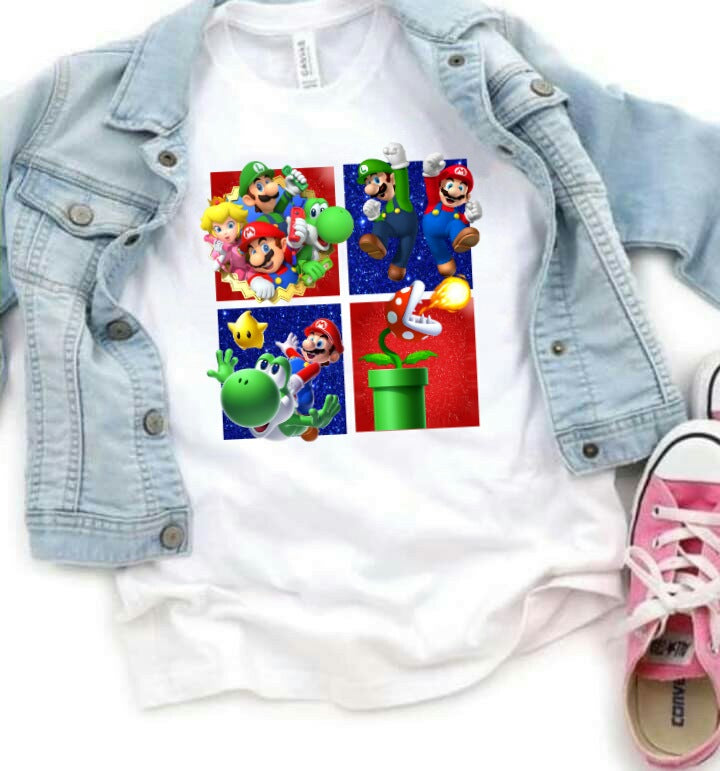 Kids Cartoon Sublimation/DTF T-Shirt Images Bundle