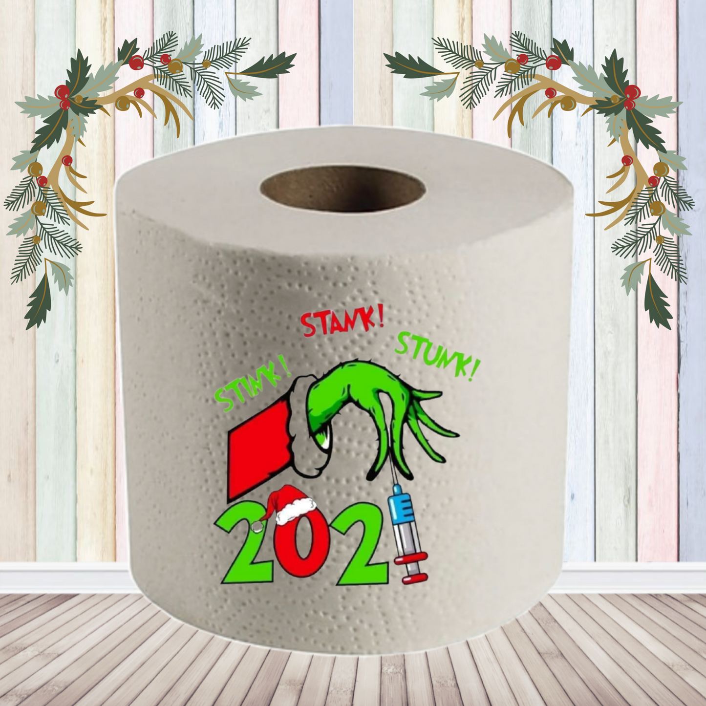 Christmas Sublimation Toilet Paper Images Bundle