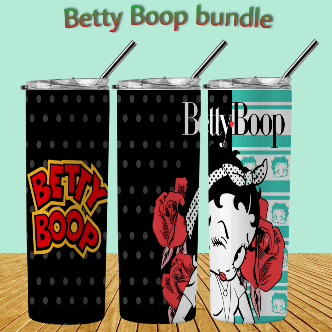 Betty Boop 20oz Sublimation Images Bundle