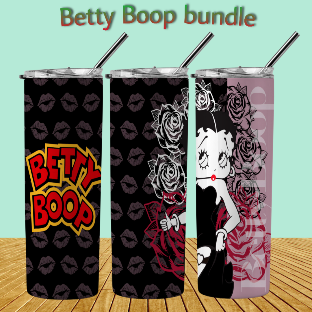 Betty Boop 20oz Sublimation Images Bundle