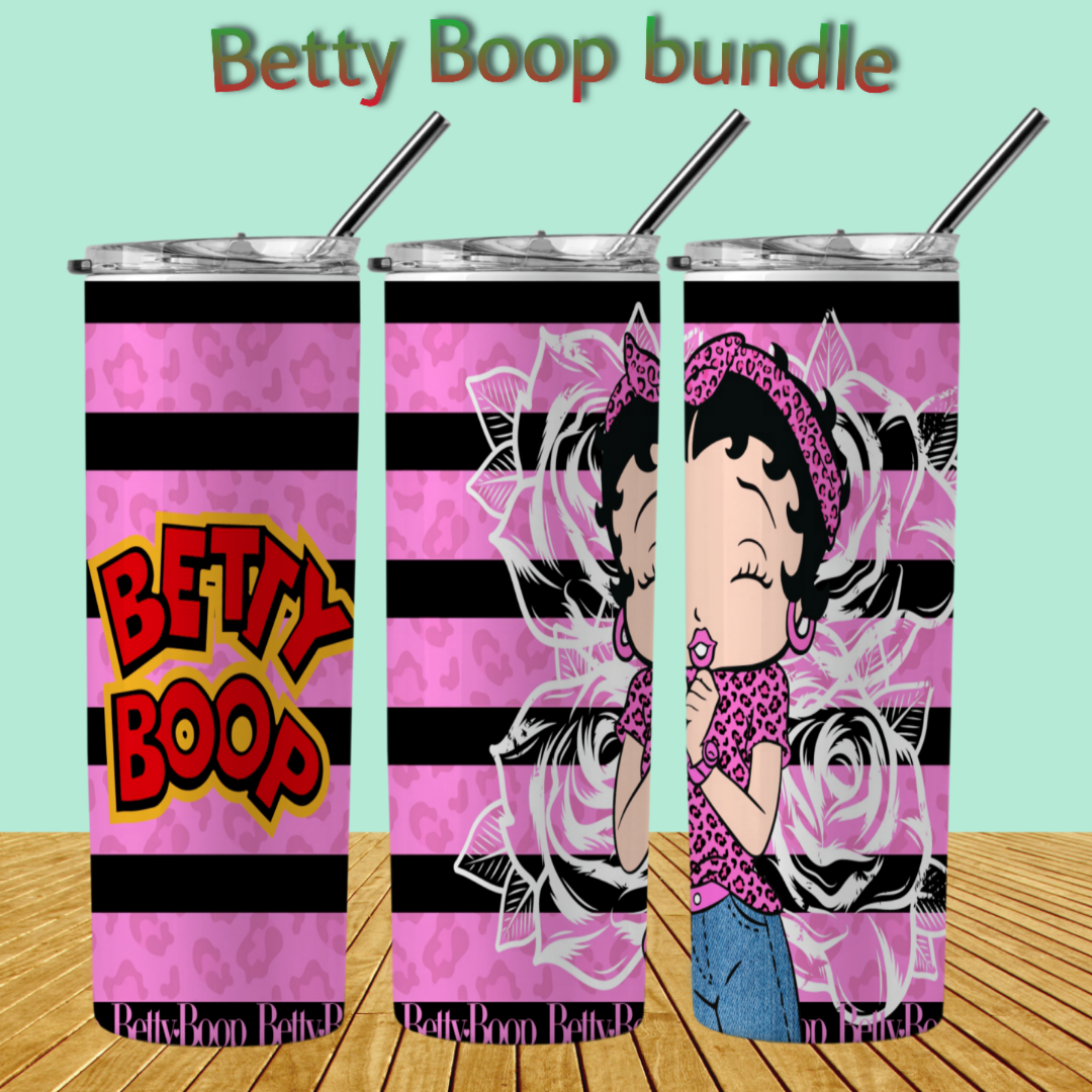 Betty Boop 20oz Sublimation Images Bundle