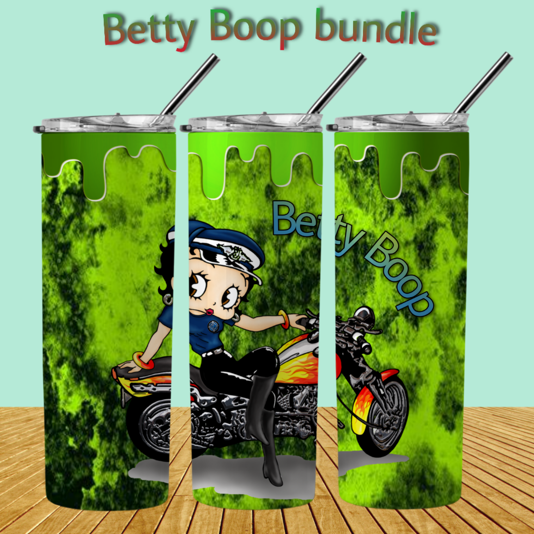 Betty Boop 20oz Sublimation Images Bundle