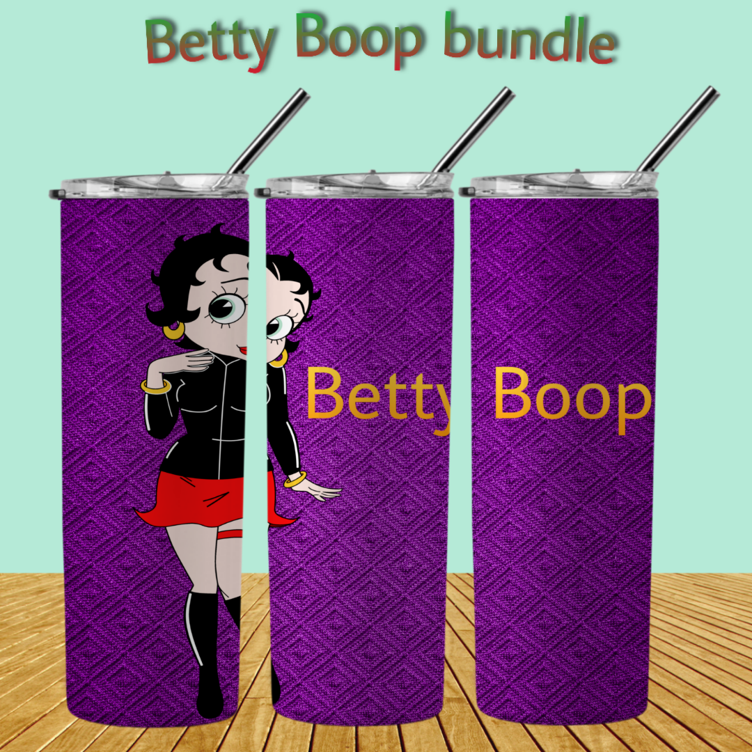 Betty Boop 20oz Sublimation Images Bundle