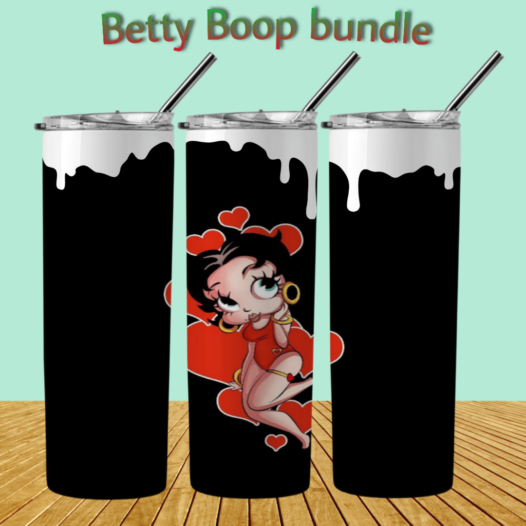 Betty Boop 20oz Sublimation Images Bundle