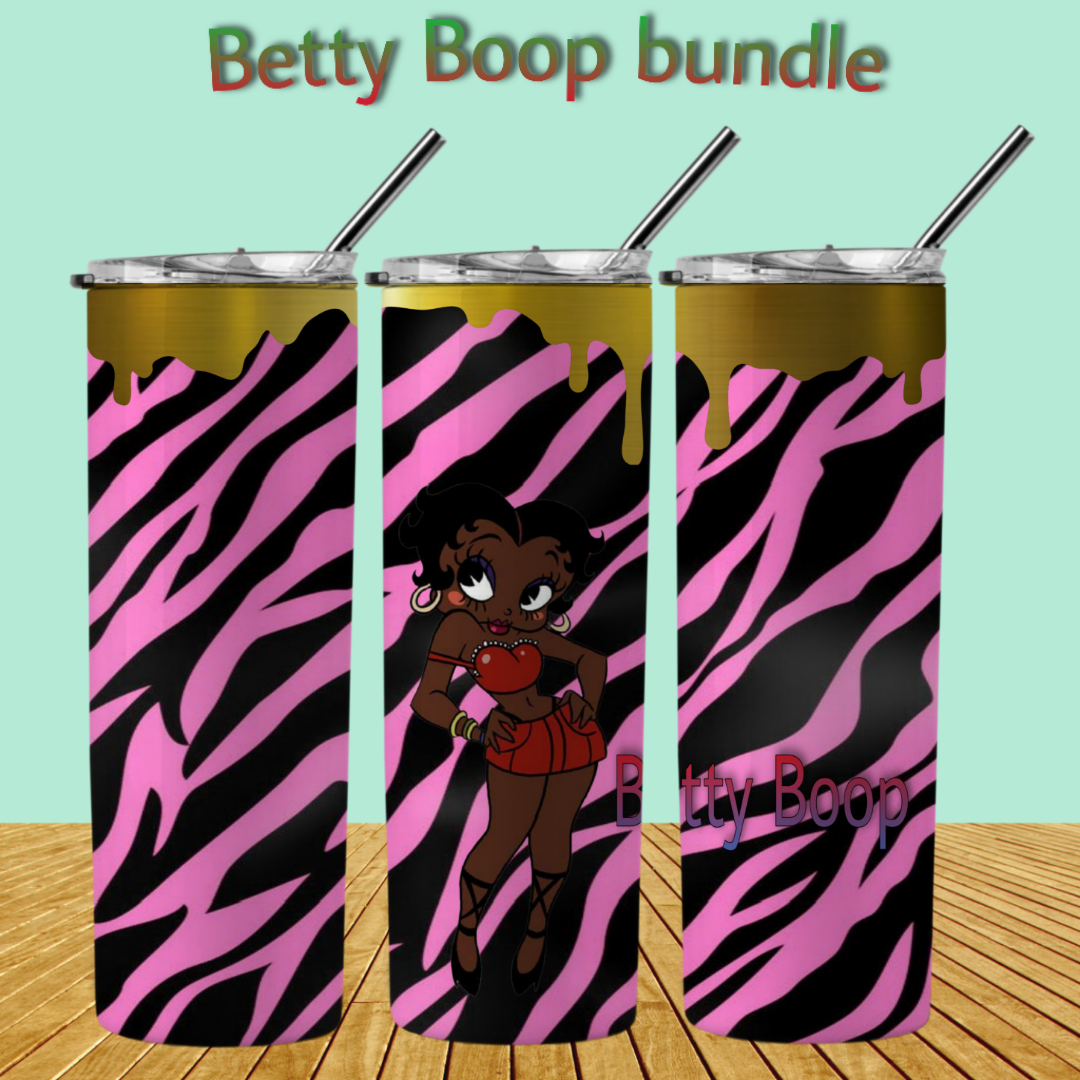 Betty Boop 20oz Sublimation Images Bundle