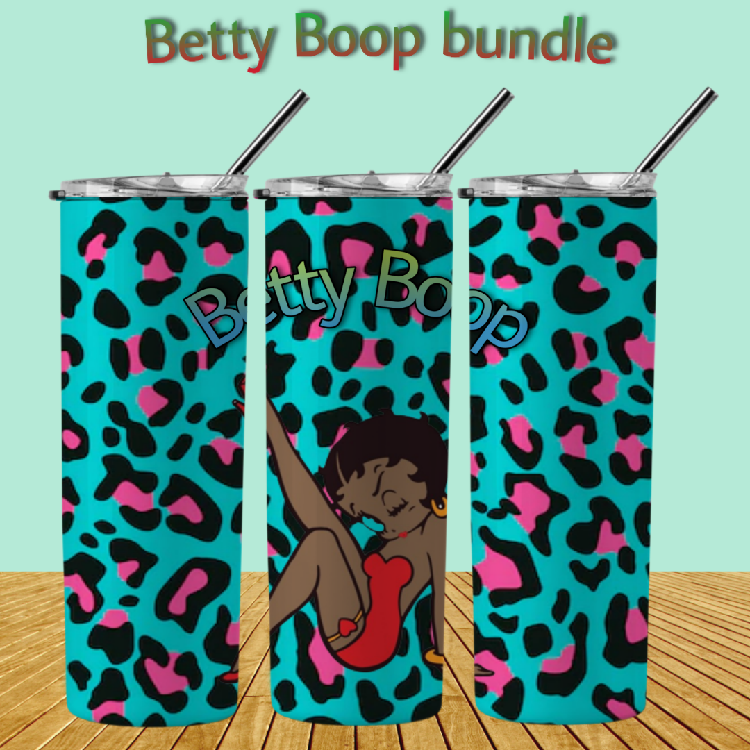 Betty Boop 20oz Sublimation Images Bundle