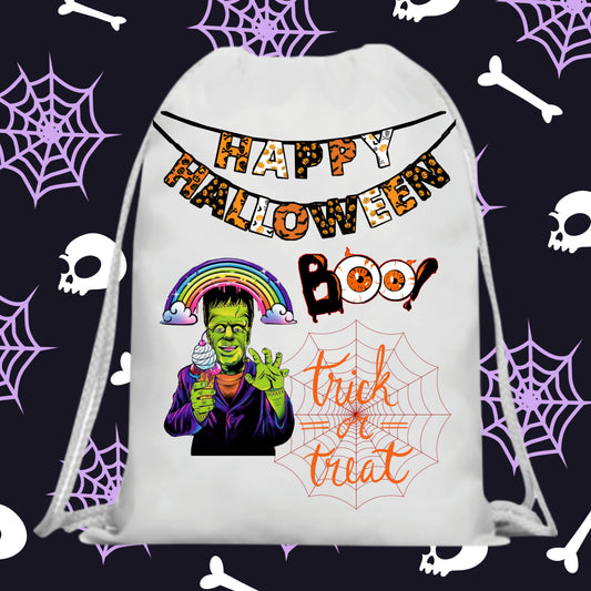 60 Halloween Treat Bag Sublimation Images Bundle