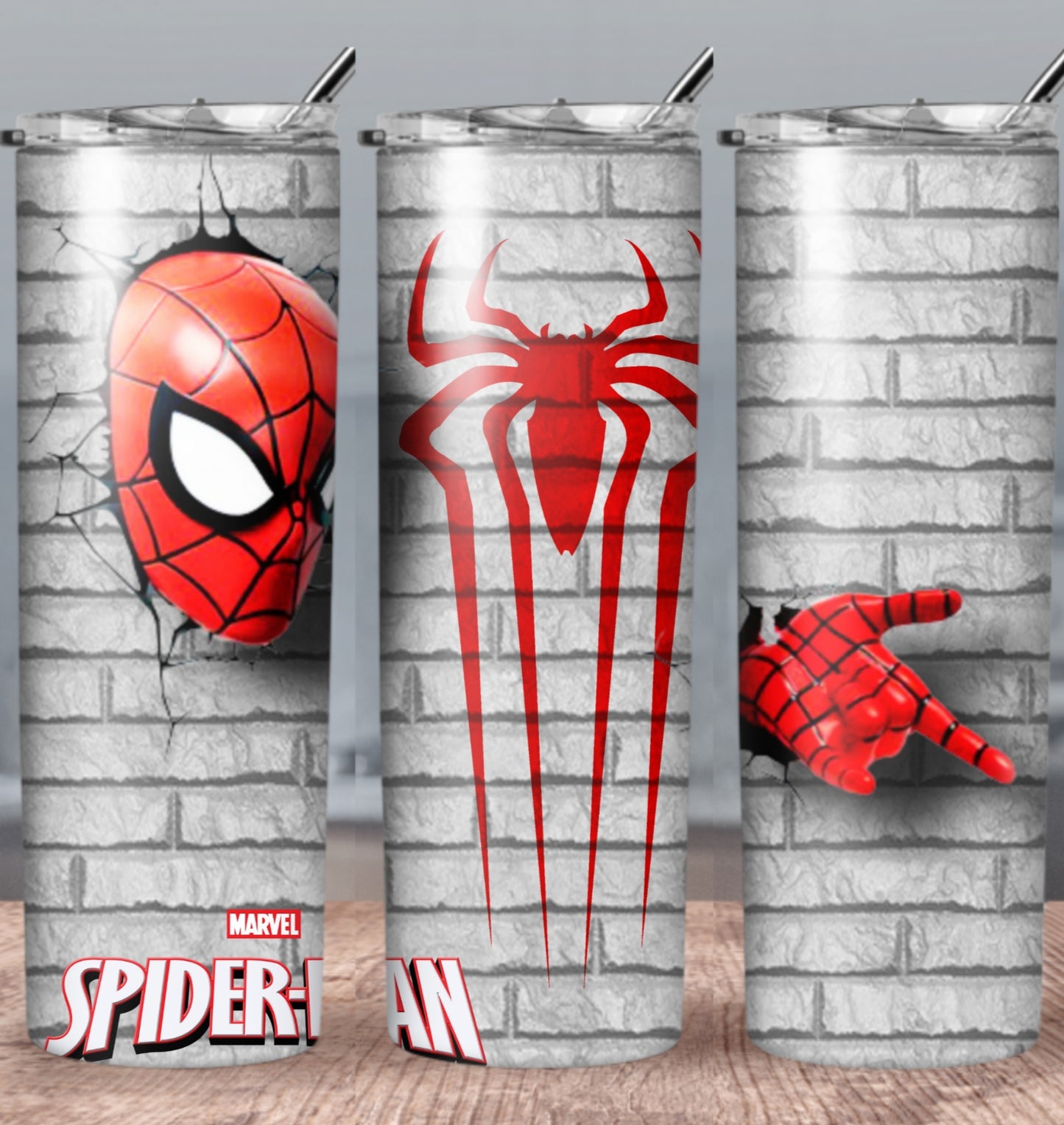 3D Superhero Sublimation 20oz Images Bundle