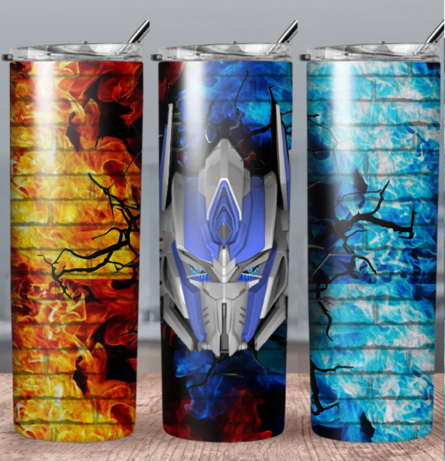 3D Superhero Sublimation 20oz Images Bundle