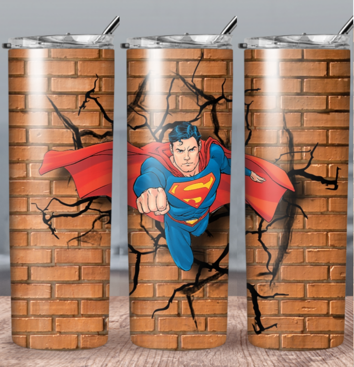 3D Superhero Sublimation 20oz Images Bundle