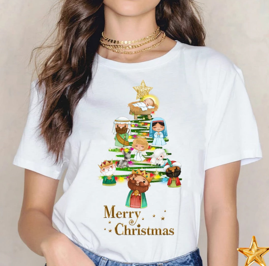 Christmas Tree Sublimation DTF/T-Shirt Images Bundle