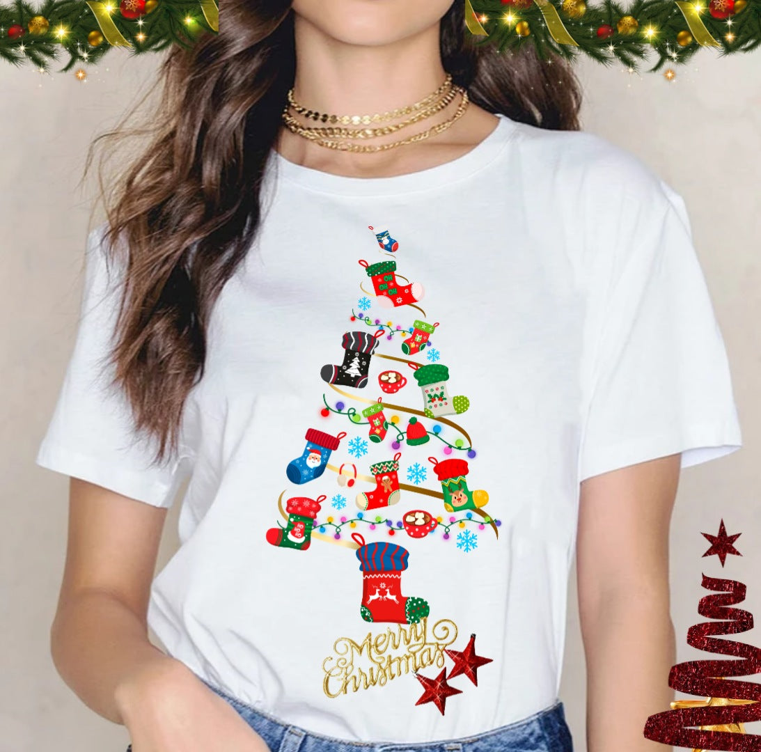 Christmas Tree Sublimation DTF/T-Shirt Images Bundle