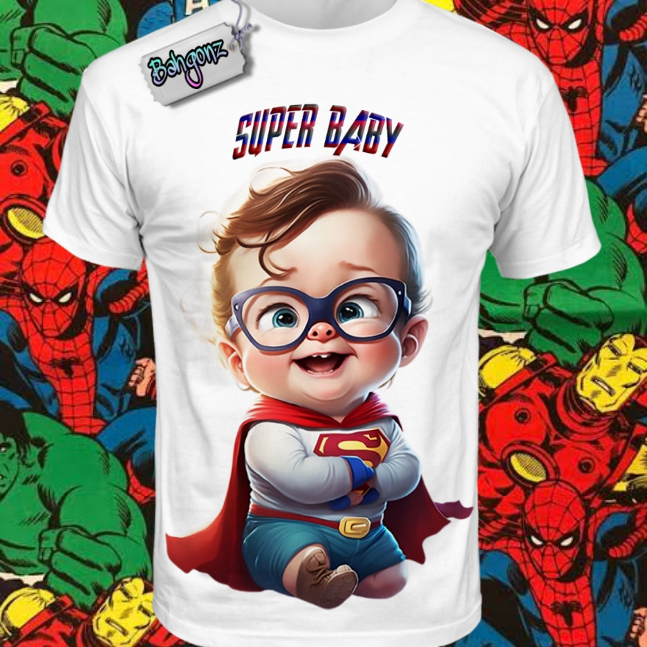 Kids Superhero T-shirt Images DTF/Sublimation Bundle