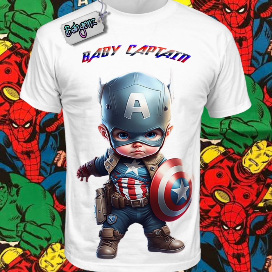 Kids Superhero T-shirt Images DTF/Sublimation Bundle