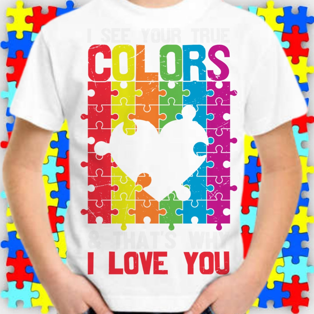 Autism Sublimation/DTF T-Shirt Images Bundle