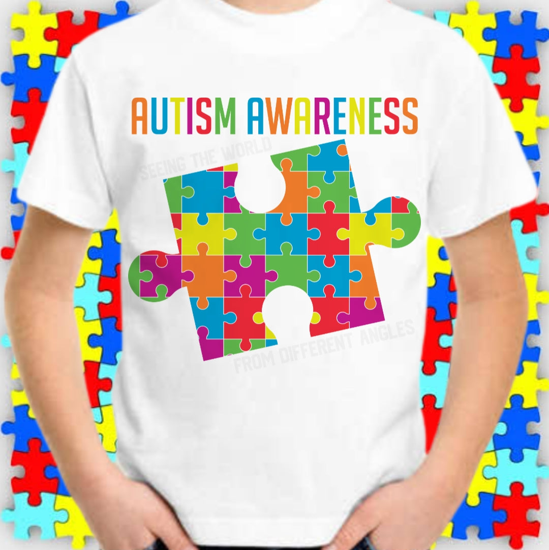 Autism Sublimation/DTF T-Shirt Images Bundle