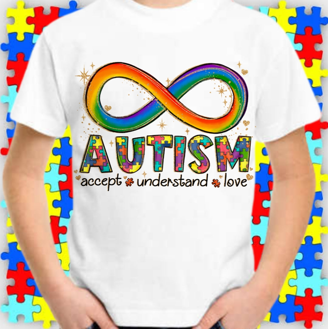 Autism Sublimation/DTF T-Shirt Images Bundle