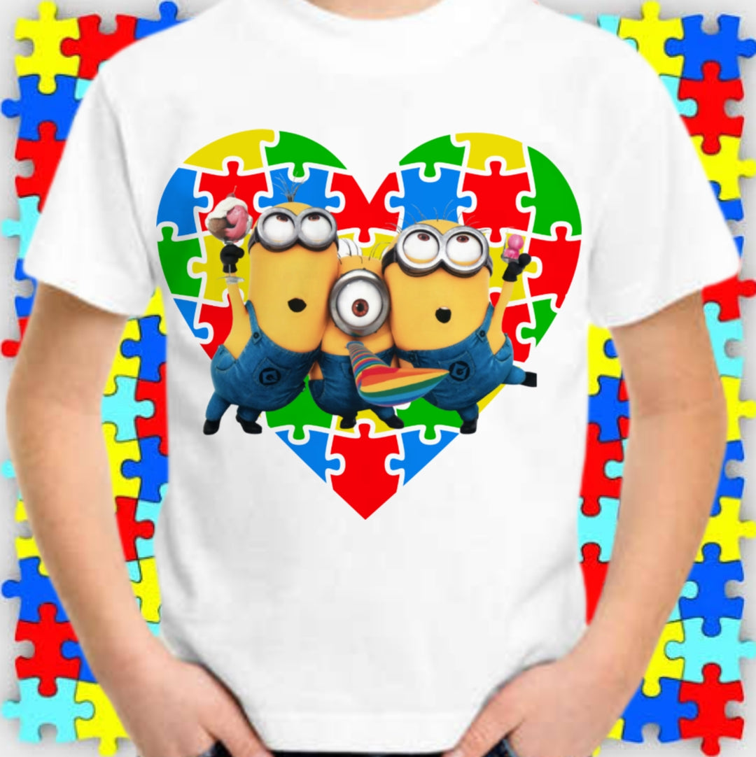 Autism Sublimation/DTF T-Shirt Images Bundle