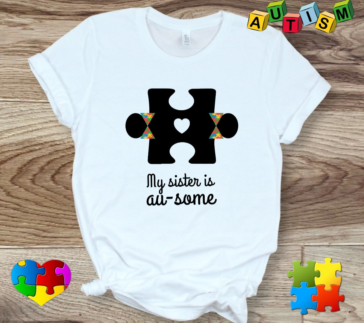 Autism T-shirt Images DTF/Sublimation Bundle