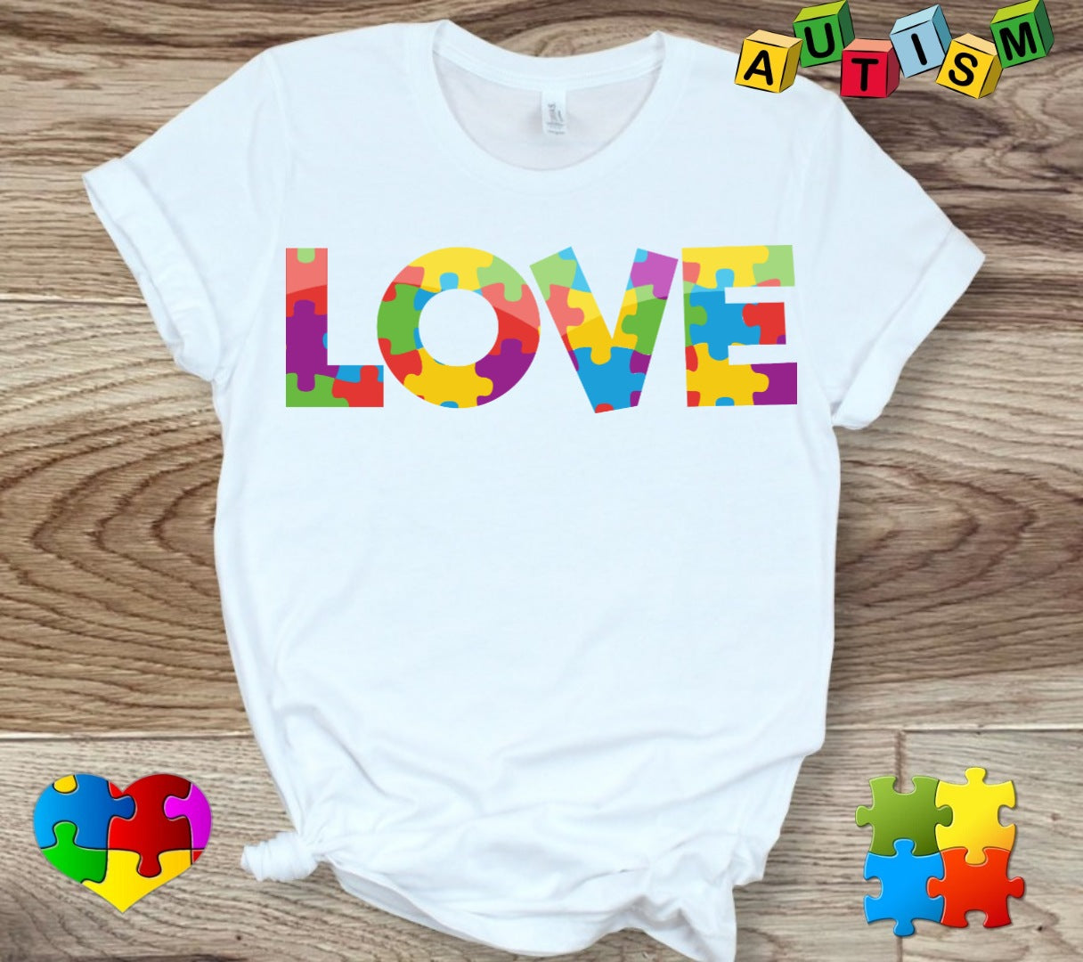 Autism T-shirt Images DTF/Sublimation Bundle