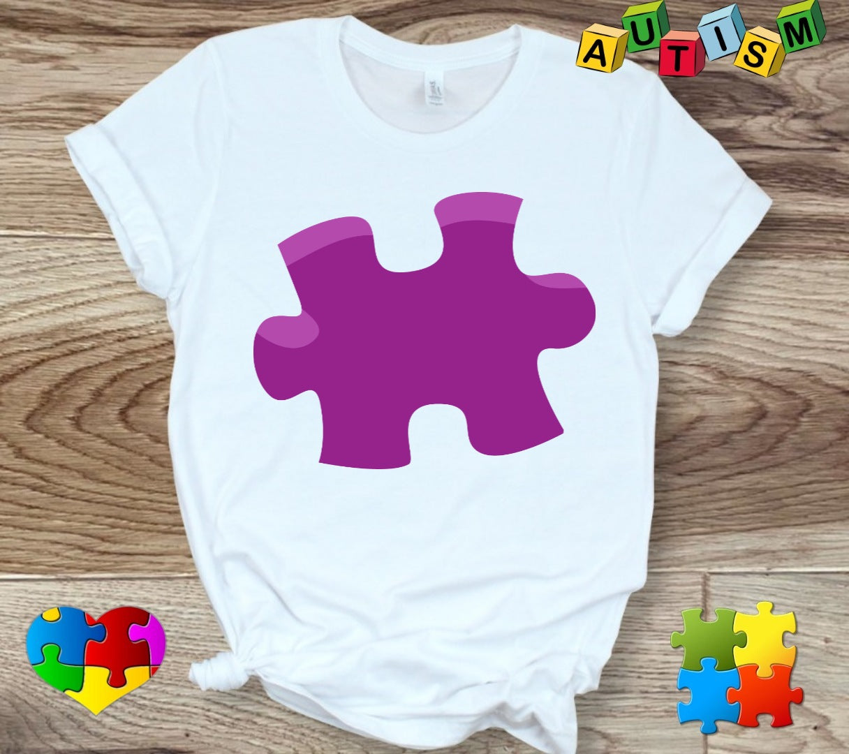 Autism T-shirt Images DTF/Sublimation Bundle