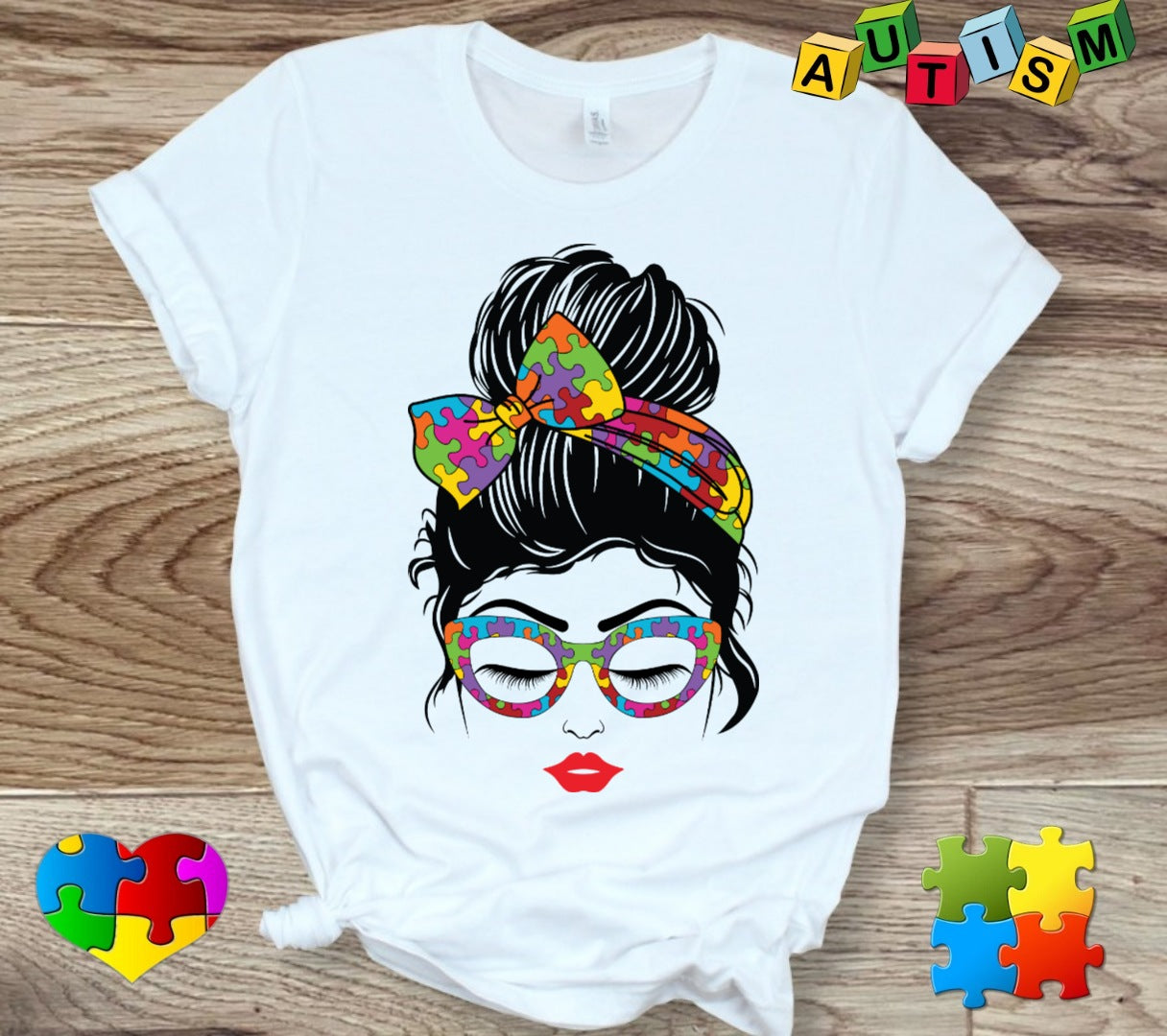 Autism T-shirt Images DTF/Sublimation Bundle