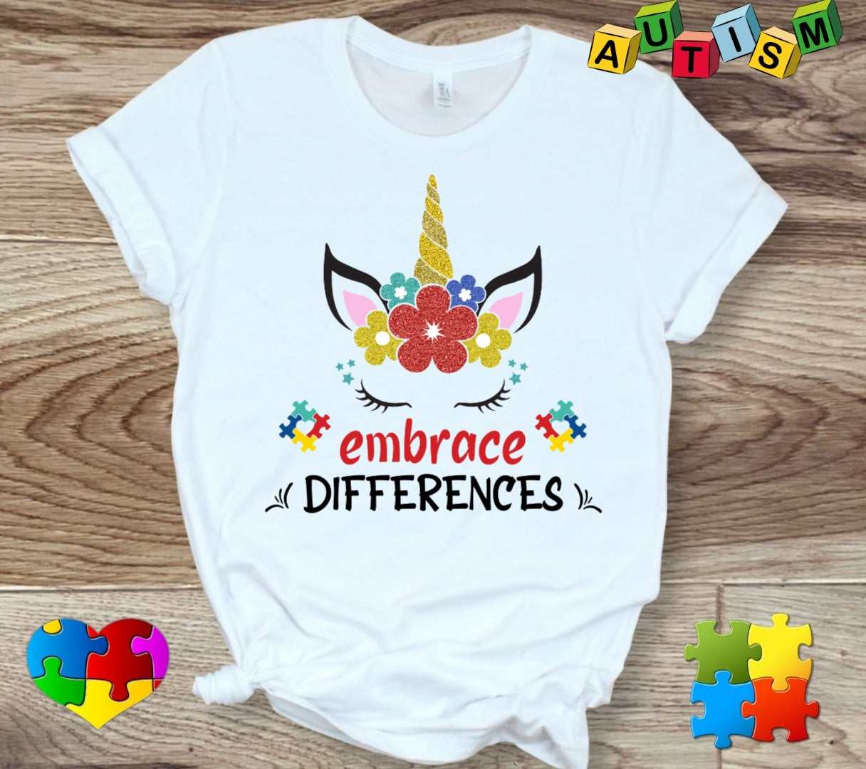 Autism T-shirt Images DTF/Sublimation Bundle