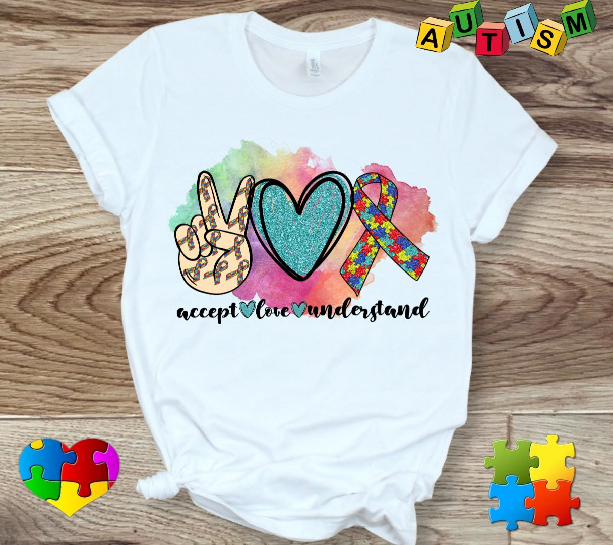 Autism T-shirt Images DTF/Sublimation Bundle