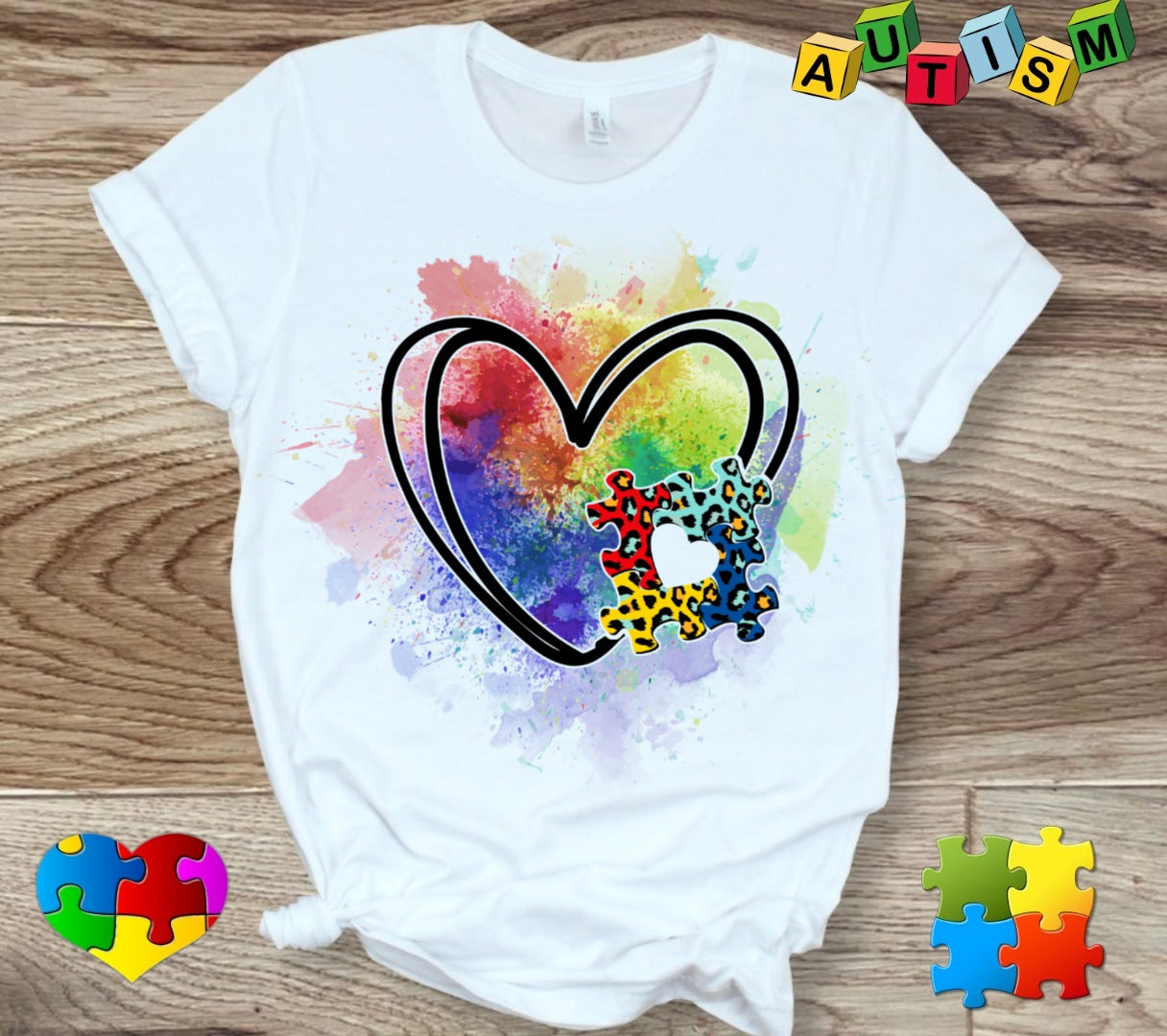 Autism T-shirt Images DTF/Sublimation Bundle