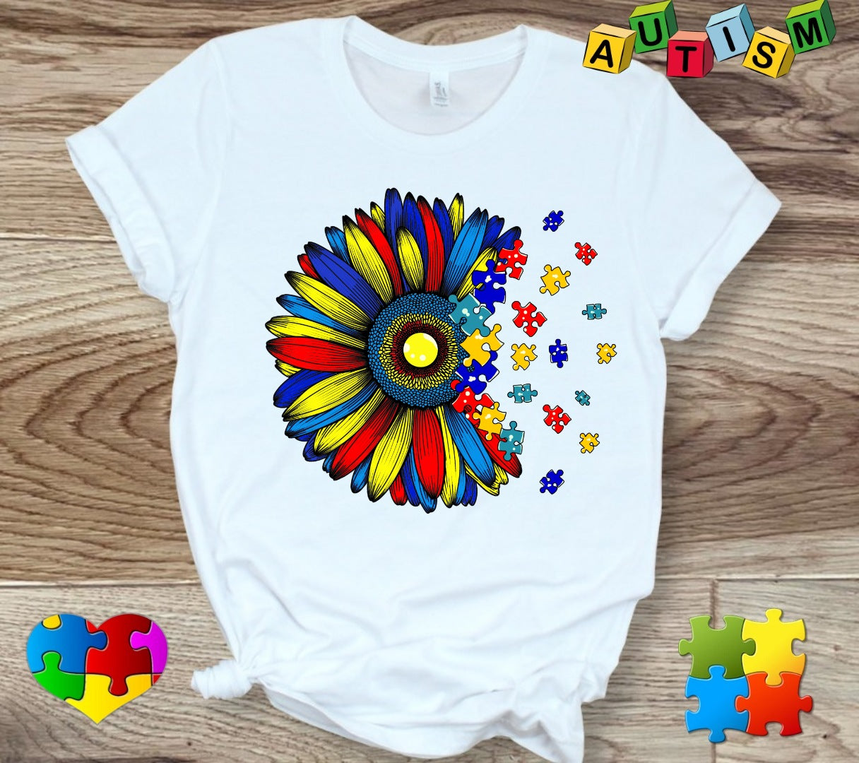 Autism T-shirt Images DTF/Sublimation Bundle