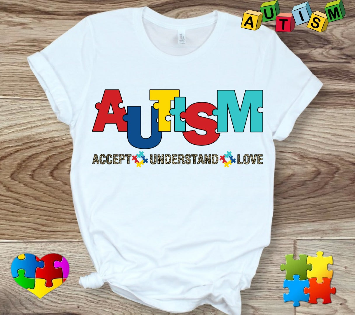 Autism T-shirt Images DTF/Sublimation Bundle