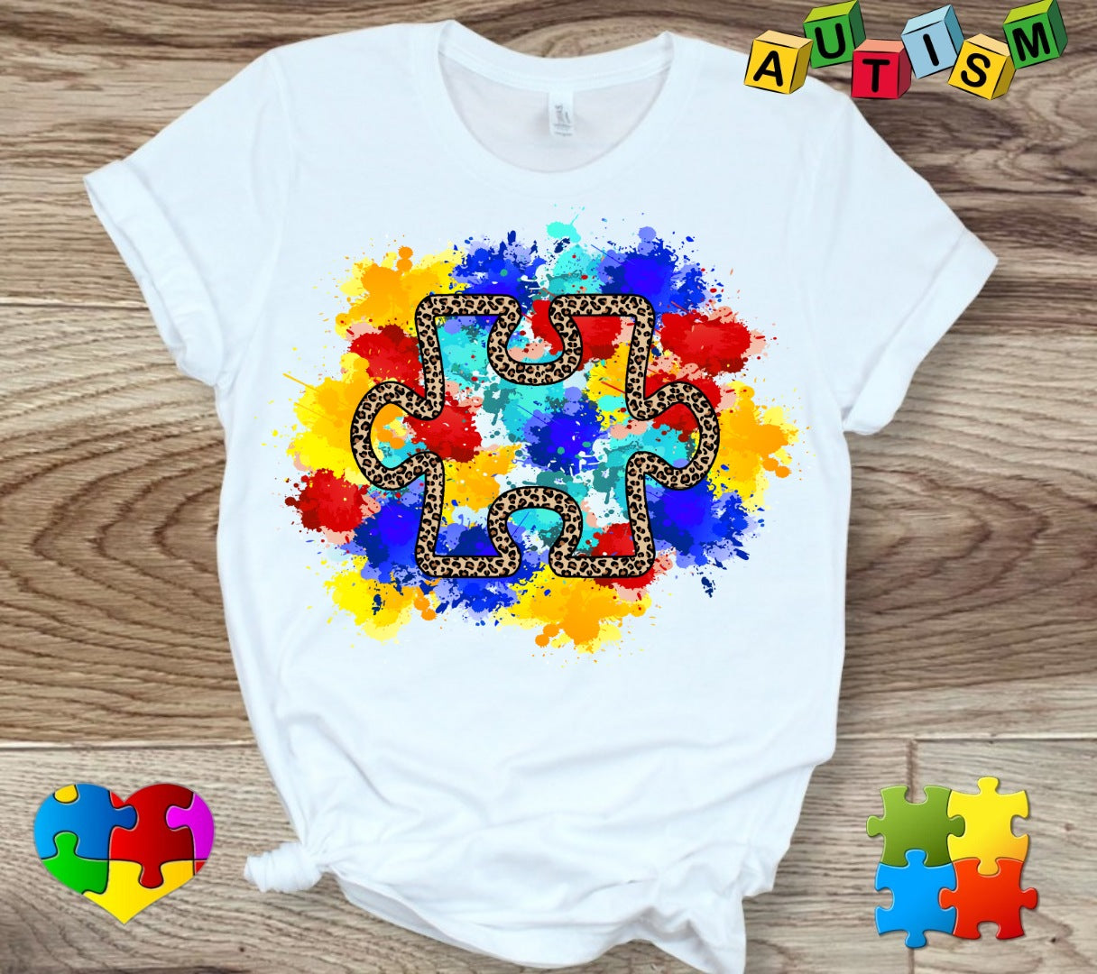 Autism T-shirt Images DTF/Sublimation Bundle