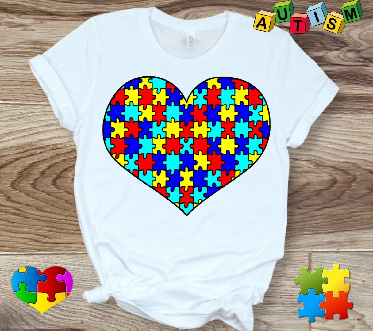 Autism T-shirt Images DTF/Sublimation Bundle