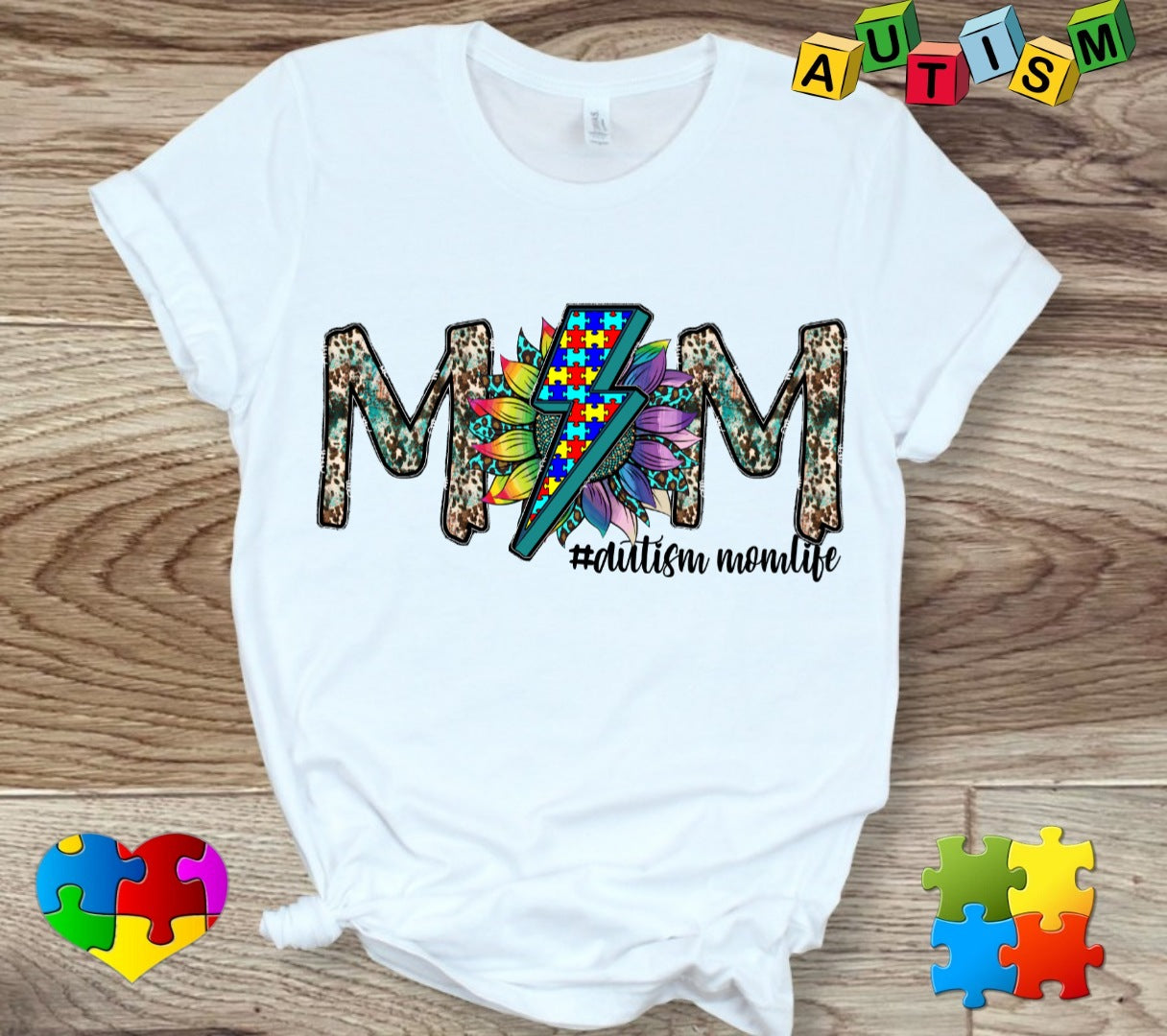 Autism T-shirt Images DTF/Sublimation Bundle