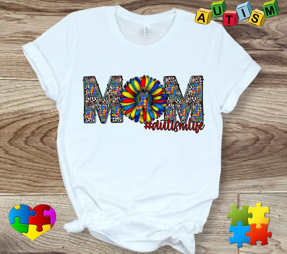 Autism T-shirt Images DTF/Sublimation Bundle